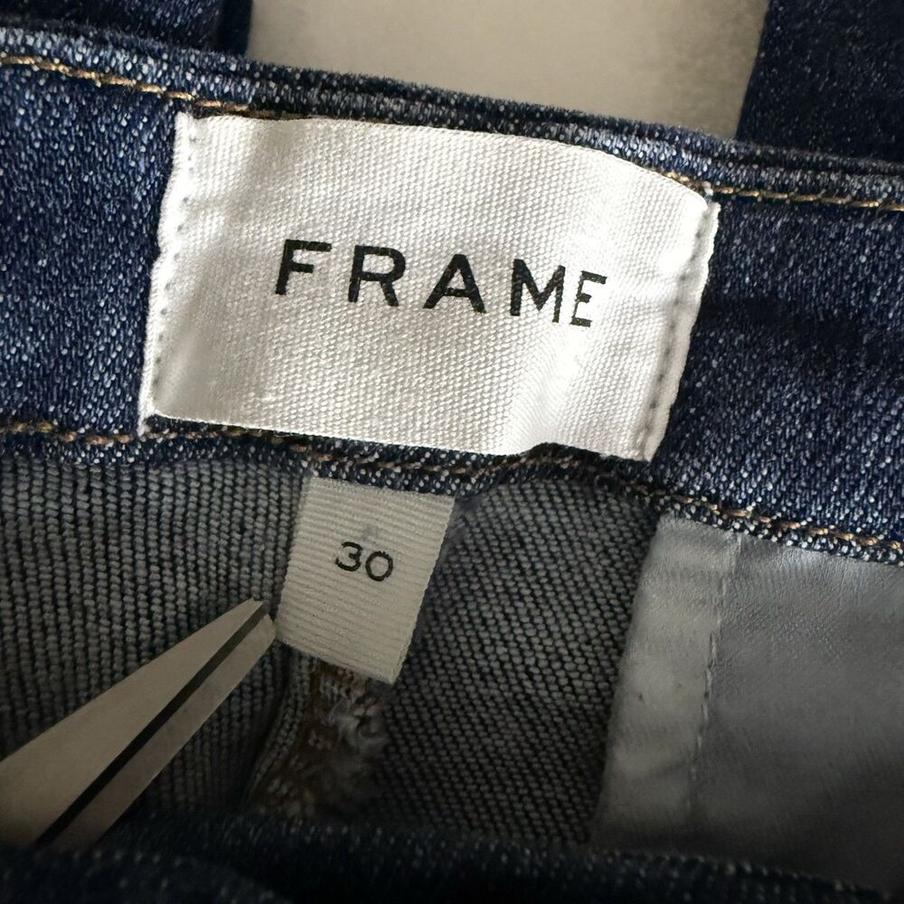 Frame Denim Dark Blue Flare Jeans - Picture 13 of 16